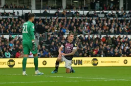 James Collins can't believe his luck this match