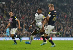 James Bree battling with Ivan Cavaleiro