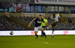 Kazenga LuaLua lets fly from the edge of the penalty area