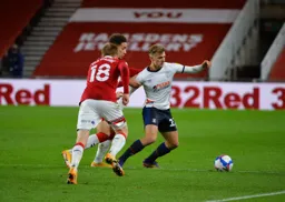 Kiernan Dewsbury-Hall is closed down by Duncan Watmore
