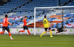 James Collins puts the Town 1-0 in front