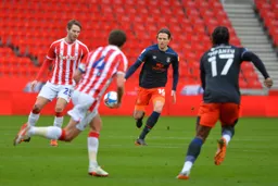 Glen Rea goes after a loose ball