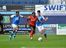 Fred Onyedinma in full flight