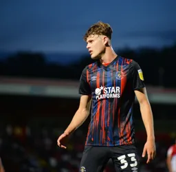 Sam Beckwith with a rare start for the Town