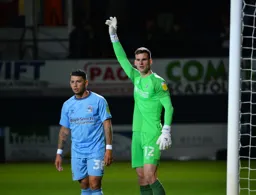 Simon Sluga enjoying a mostly quiet night