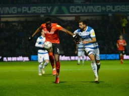 Elijah Adebayo taking control of the ball