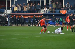 Kal Naismith sits Jefferson Lerma down before scoring his late winner
