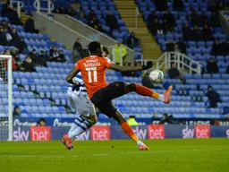 Elijah Adebayo bringing the ball under control