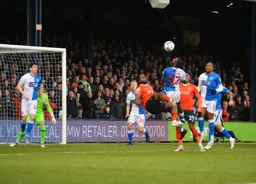 Fred Onyedinma going for the spectacular