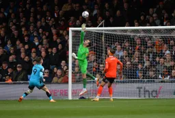 James Shea tipping the ball over