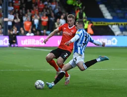 James Bree trying to close down the cross