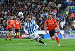 Jordan Clark chasing the ball
