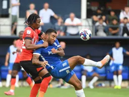 Gabriel Osho gets to grips with Troy Deeney