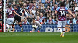 Ethan Horvath safely clutches the ball