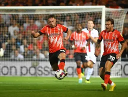 Jordan Clark gets his feet off the ground