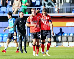 James Bree and Dan Potts have plenty to smile about