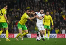 Allan Campbell keeps Grant Hanley at arms length