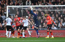 Ethan Horvath safely holds on to the ball