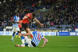 Reece Burke fires in the late winner