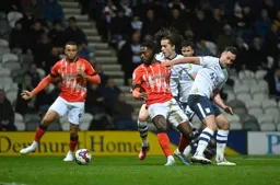 Fred Onyadinma watches the ball as it rolls away