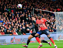 Elijah Adebayo shows determination