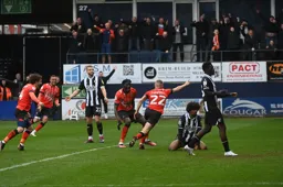 Allan Campbell points the way to three points after scoring the second goal