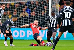 Allan Campbell slides in to dispossess Ken Sema