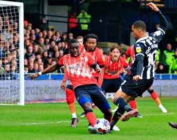 Marvelous Nakamba blocks Joao Pedro shot
