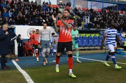 Sonny Bradley leads the team out on the field