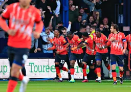 Gabriel Osho celebrates his goal