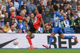 Tahith Chong with great balancing act