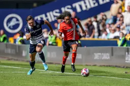Tahith Chong races away from Ryan Leonard