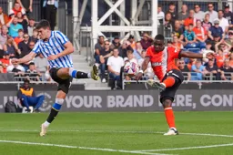 Marvelous Nakamba takes a shot at goal