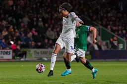 Tahith Chong makes a strong forward run