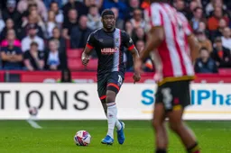 Teden Mengi looks for an option