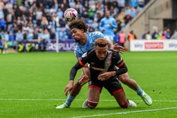 Jacob Brown goes on his knees