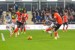 Victor Moses takes a shot at goal