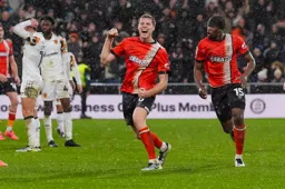 Mark McGuinness looks pleased after scoring the only goal of the game
