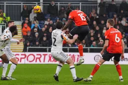 Teden Mengi win an attacking header