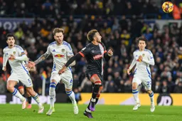 Jacob Brown waits for the ball to drop