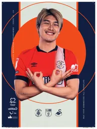Programme: Luton Town FC vs Swansea City (7th Dec 2024)