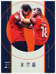 Programme: Luton Town FC vs Stoke City (10th Dec 2024)