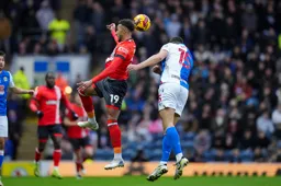Jacob Brown rises to the ball