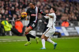 Tahith Chong battles forward