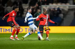 Pressure on the Rangers attacker