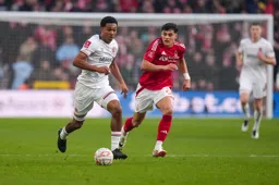 Reuell Walters bursts through