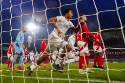 Reuell Walters gets in behind