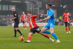 Jordan Clark skips away