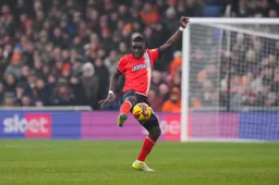 Marvelous Nakamba clears the ball