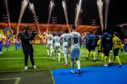 The Players enter the field